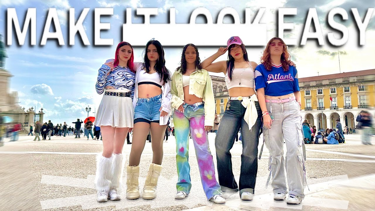 [KPOP IN PUBLIC | ONETAKE | 24H CHALLENGE] LE SSERAFIM (르세라핌) ‘EASY’ | Dance Cover HEARTGUN Portugal