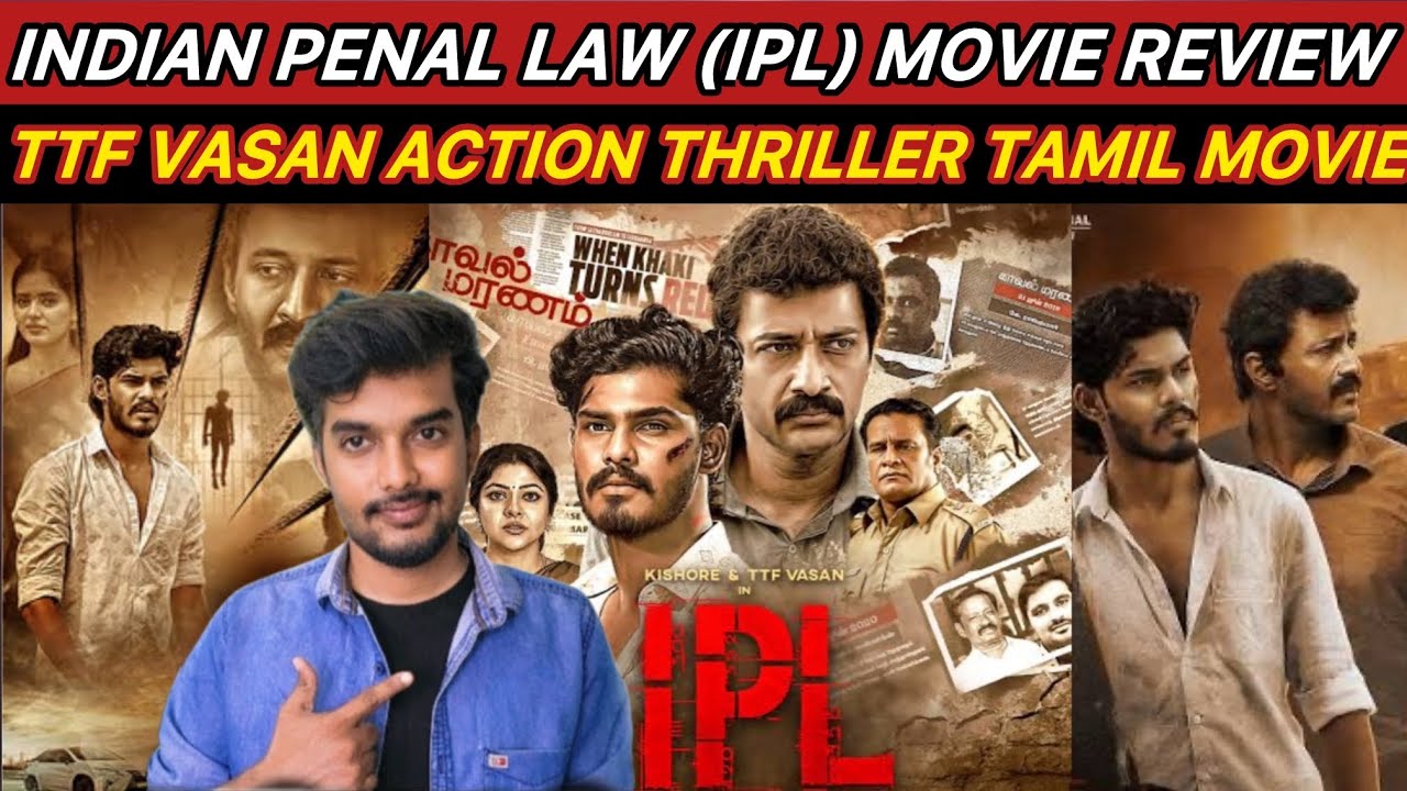 IPL Movie Review | TTF Vasan Movie IPL- Indian Penal Law Review | Ajesh CriticsMohan 