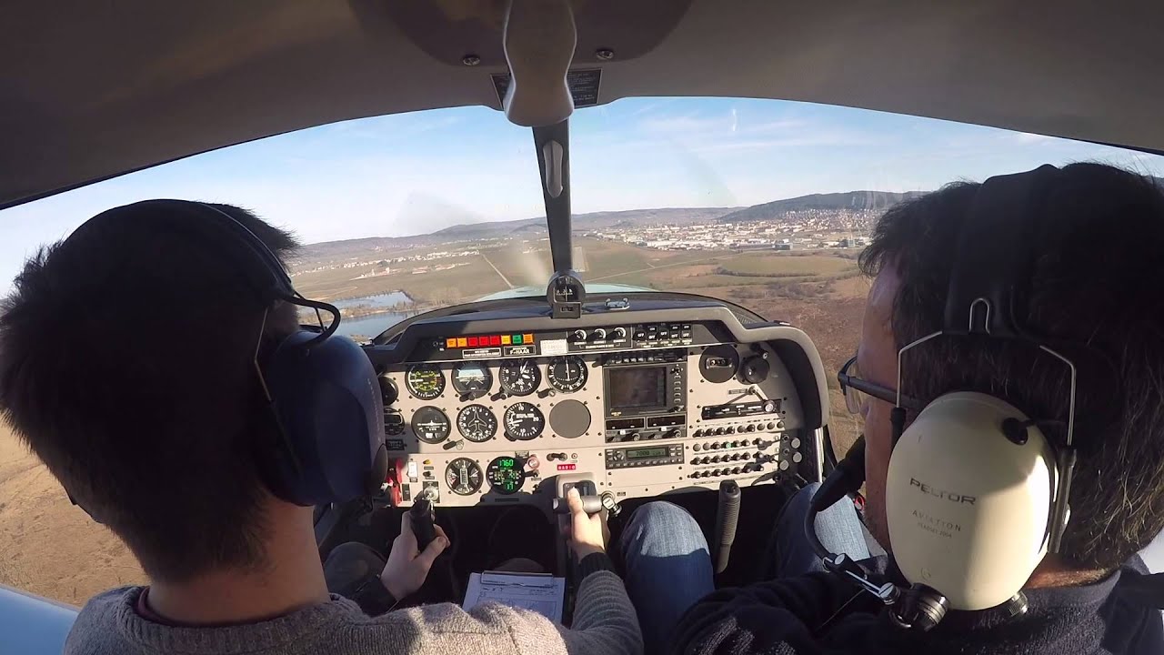 Atterrissage VFR Pontarlier - 27/12/15
