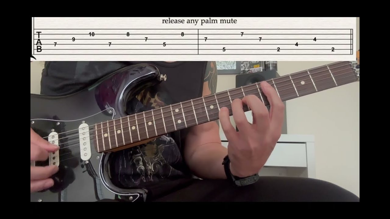 Ghost: Peacefield - Lesson (Guitar 1) 