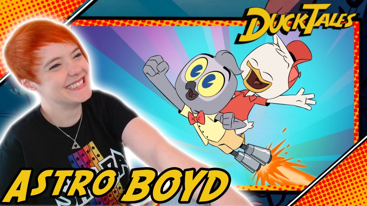 HE'S SO CUTE!!! Ducktales 3x08 Episode 8: Astro BOYD! Reaction