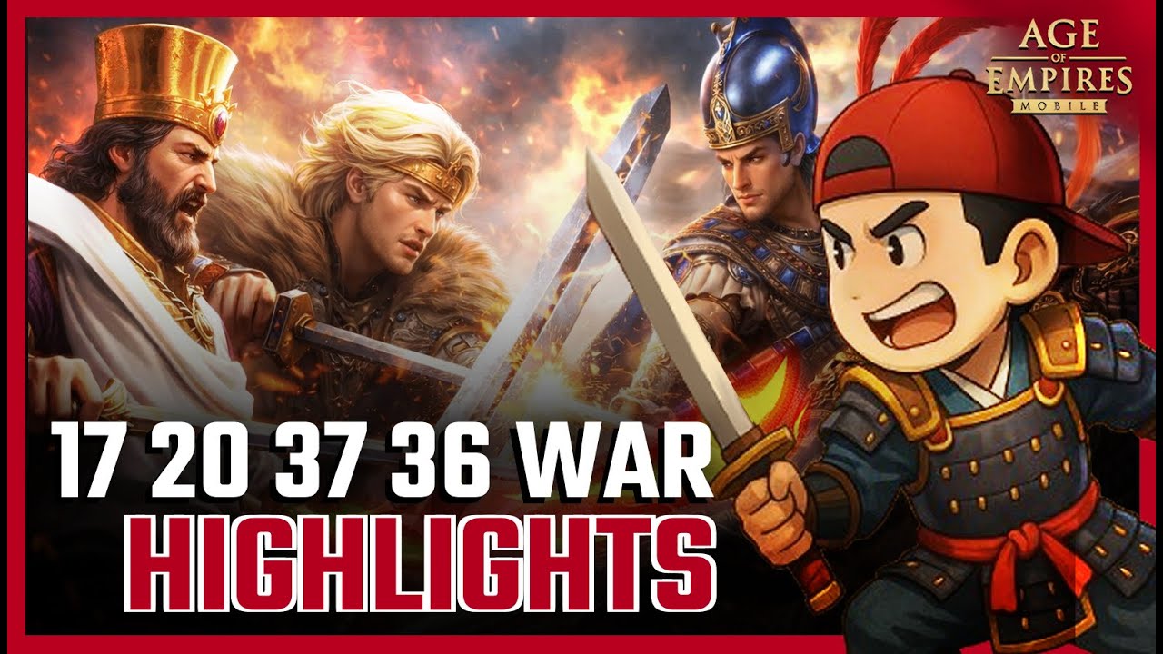 Age of Empires Mobile PvP War Montage  Desolate Desert Day 4 – Epic Rallies & Massive Battles