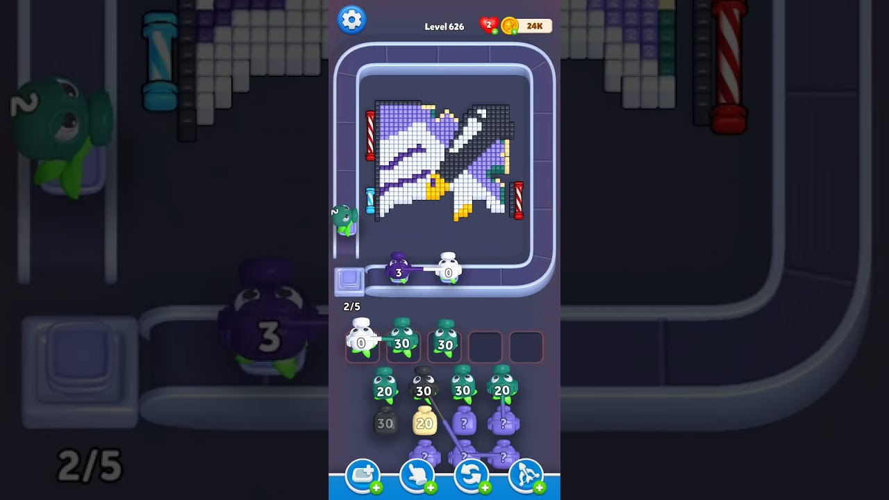 Color Blast: Block Shooter - Level 626