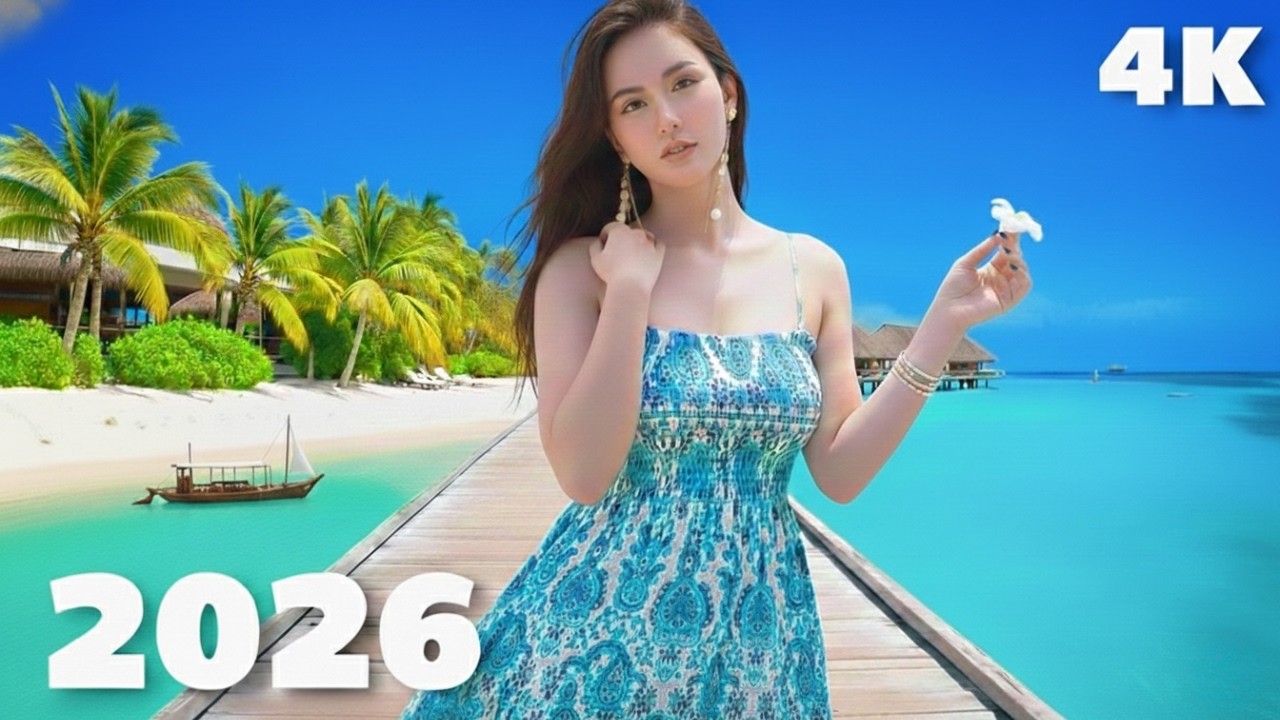 Best Tropical Summer Vibes Mix 2026 🌊 Relaxing Deep House Music in 4K UHD for Smart TV