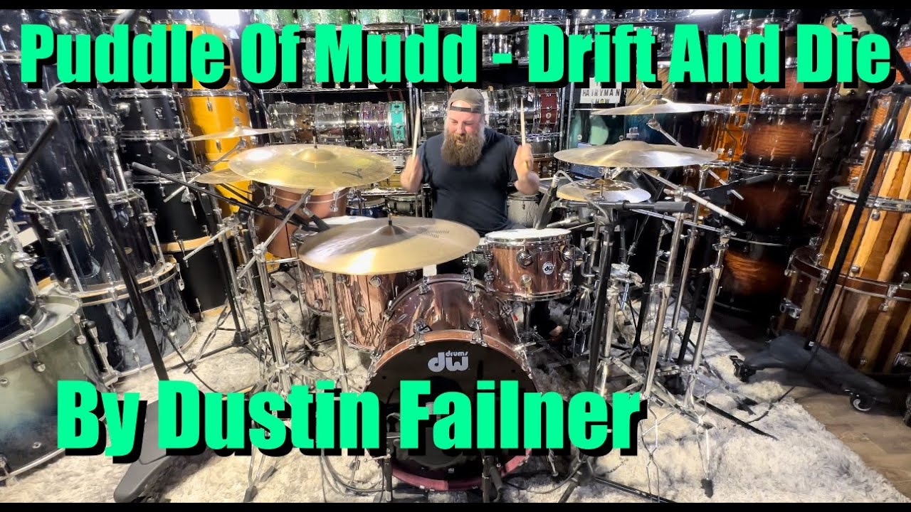 Puddle Of Mudd - Drift And Die - Drum Cover @PuddleOfMuddTV #drumcover