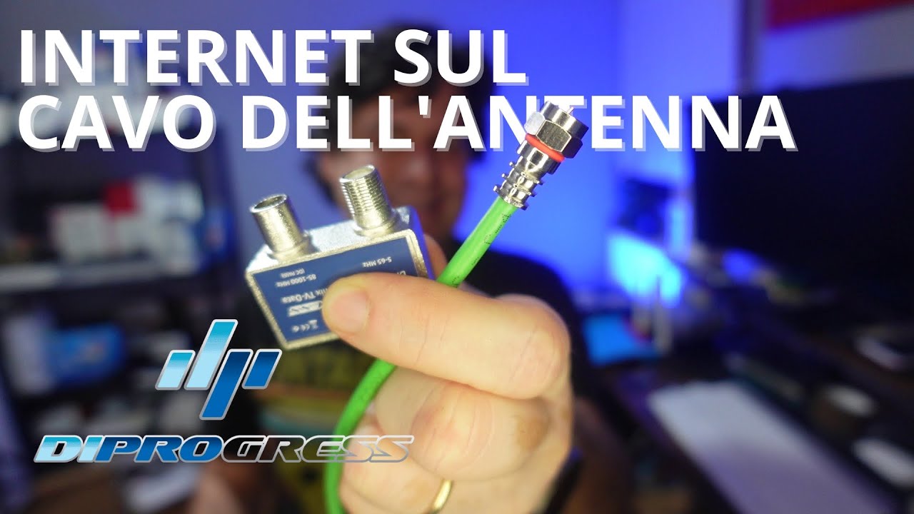 🔥 Diprogress Internet in casa col cavo dell'antenna