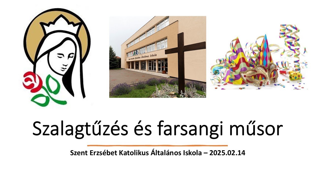 Szalagtűzés és farsangi műsor