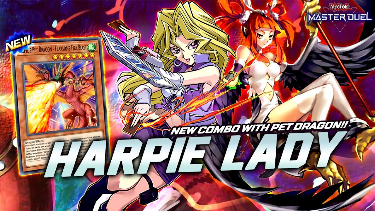 NEW HARPIE LADY SUPPORT - 1 Card INFINITE NEGATE / Anti Monster Effect! [Master Duel]