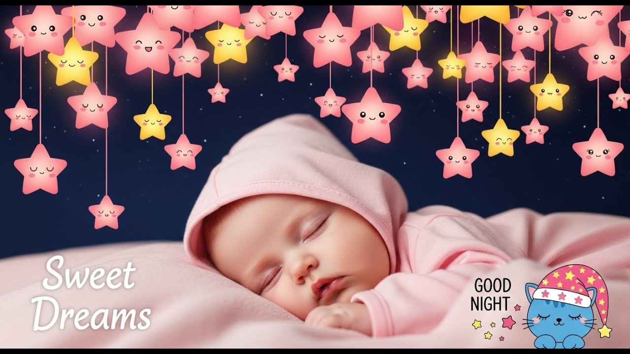 Sleep Music for Babies 🎶 Sleep Instantly in 3 Minutes 🎶 Mozart Brahms Lullabies 🌙