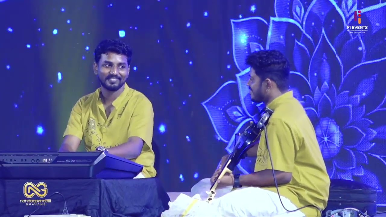 Musical Conversation of Radha and Krishna | Nandagovindam Bhajas | FI Events
