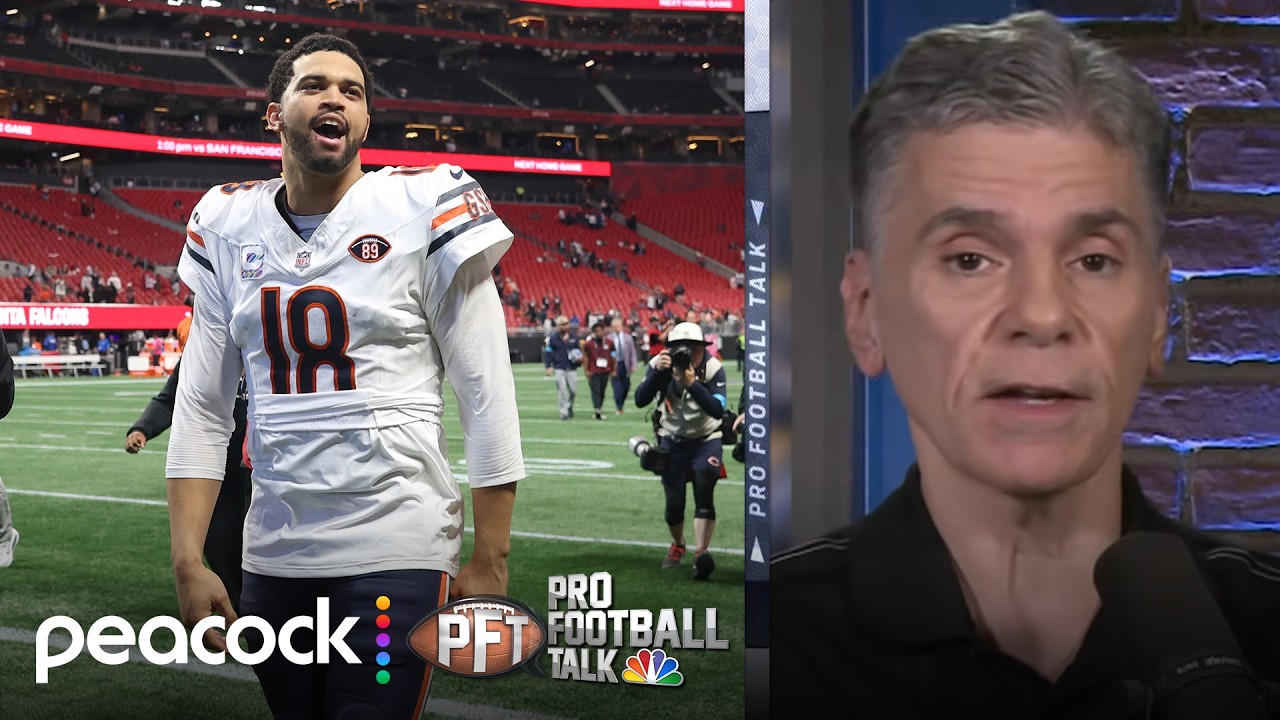 Caleb Williams, Bears hold off Falcons; J.J. McCarthy steps in; Browns move up | PFT PM (FULL)