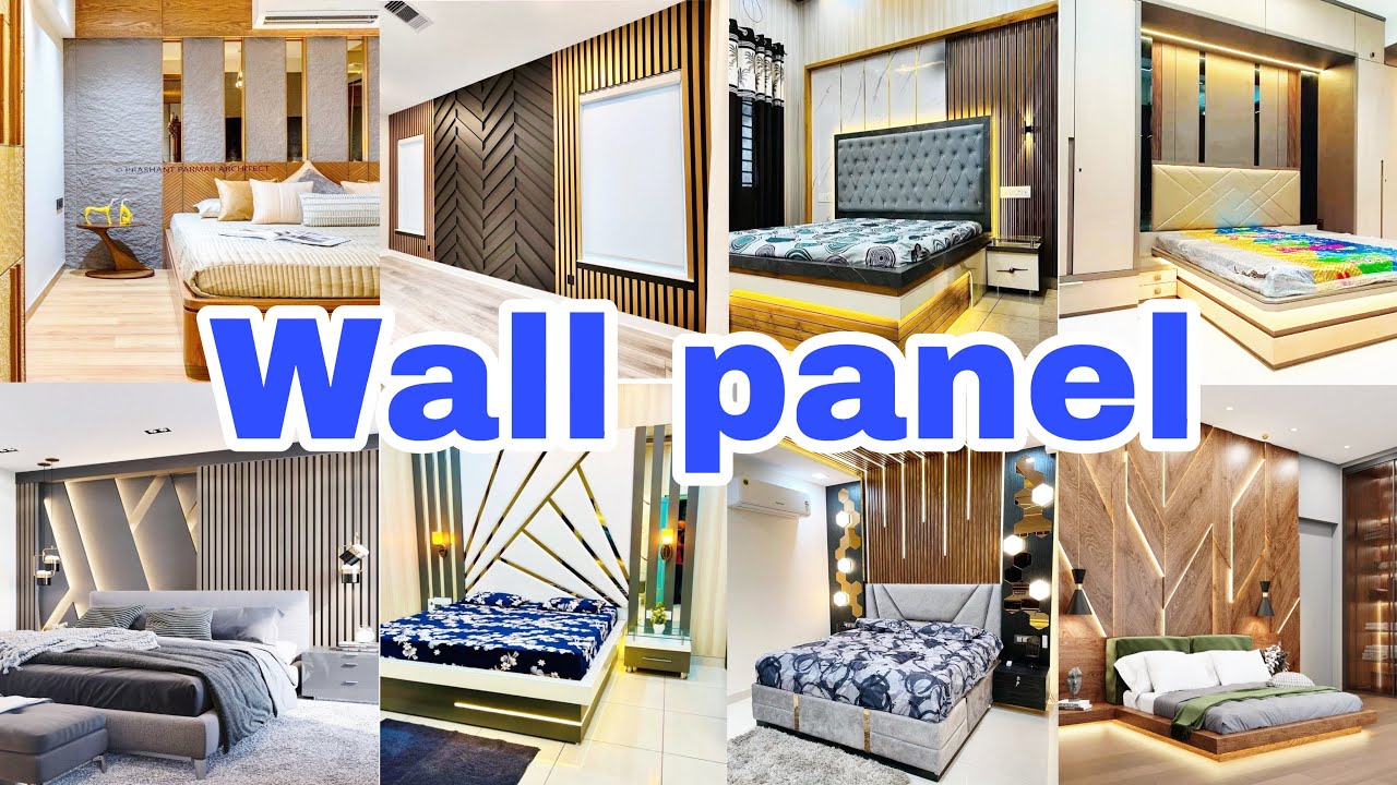 Wall panel : PVC Wall Panels Bedroom Designs | 3D Pvc Wall Panel vs WPC Wall Panels Bedroom Design