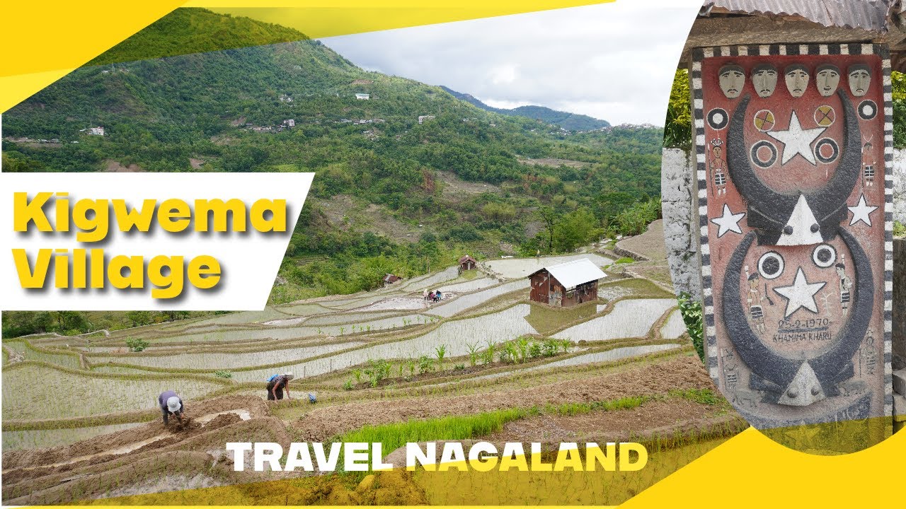 Kigwema Village in Kohima, Nagaland, Village farming & Hornbill Festival 2022