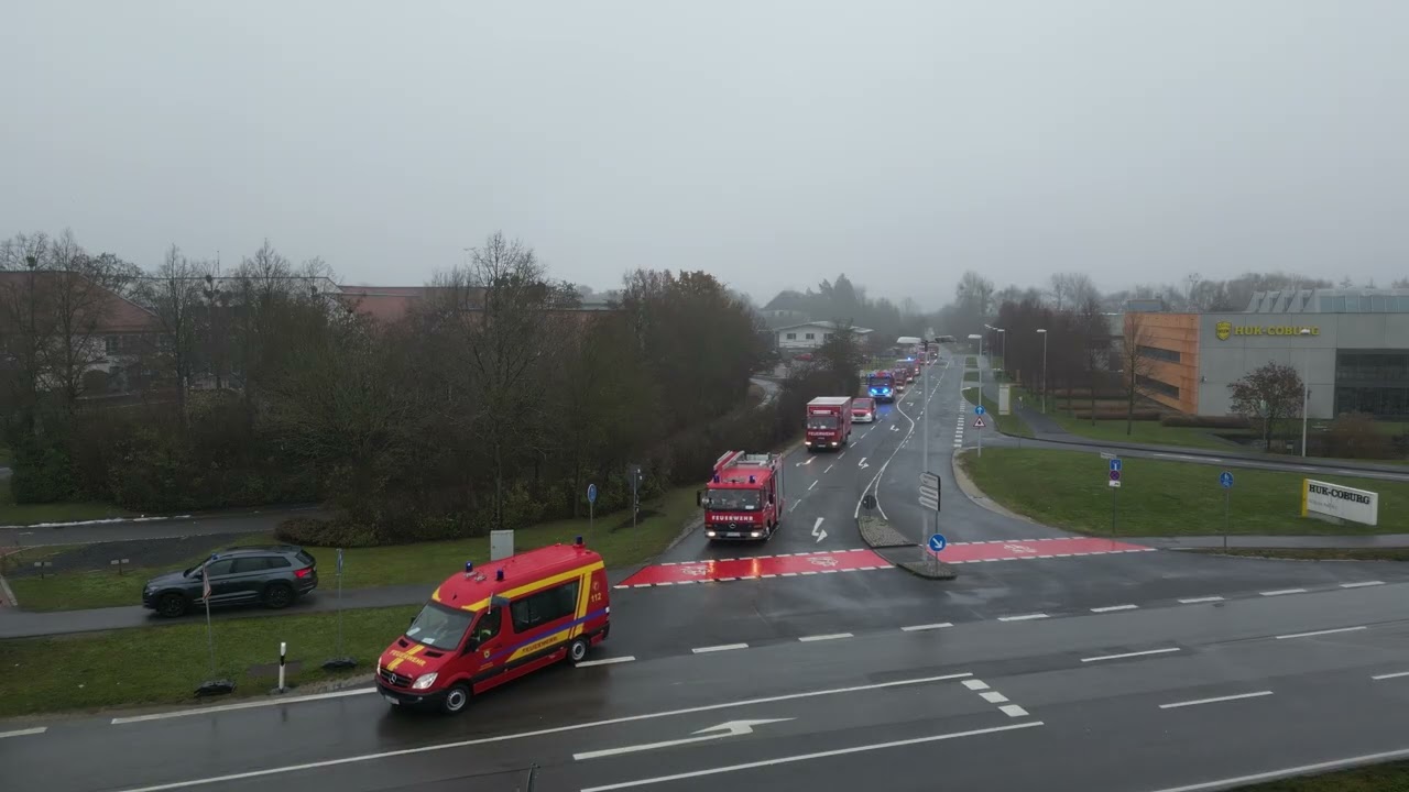 Drohnenflug Marsch&uuml;bung II