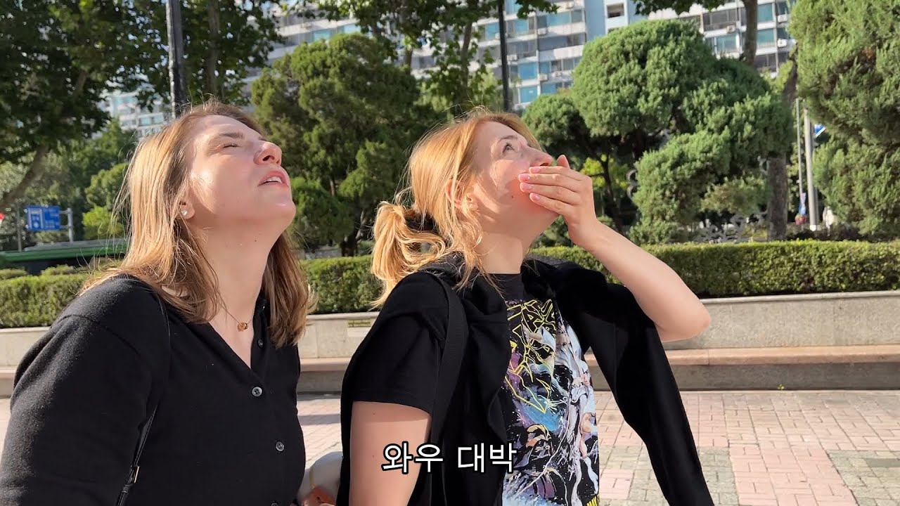 처음먹는 만두국에 놀라고 123층 롯데타워에 더 놀란 우크라이나 쌍둥이 언니