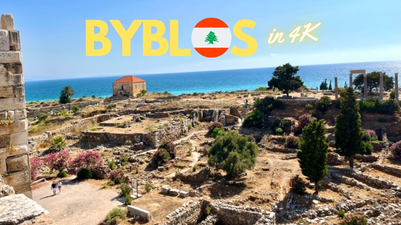 Walking tour of Byblos JBEIL Lebanon (GoPro 4k Footage)