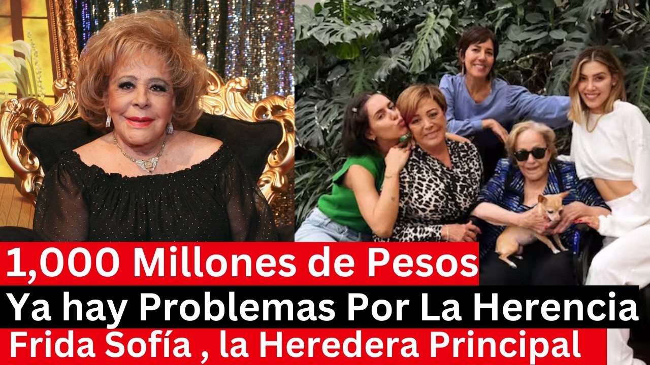 La Herencia de Silvia Pinal traerá conflictos entre, Alejandra Guzmán , Silvia Pasquel y Frida