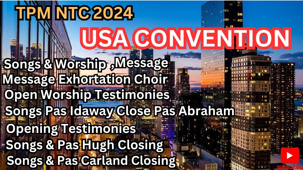 NTC TPM USA Convention 2024 | Songs & Worship | Messages | Testimonies | Chief Pastor Abraham Mathew