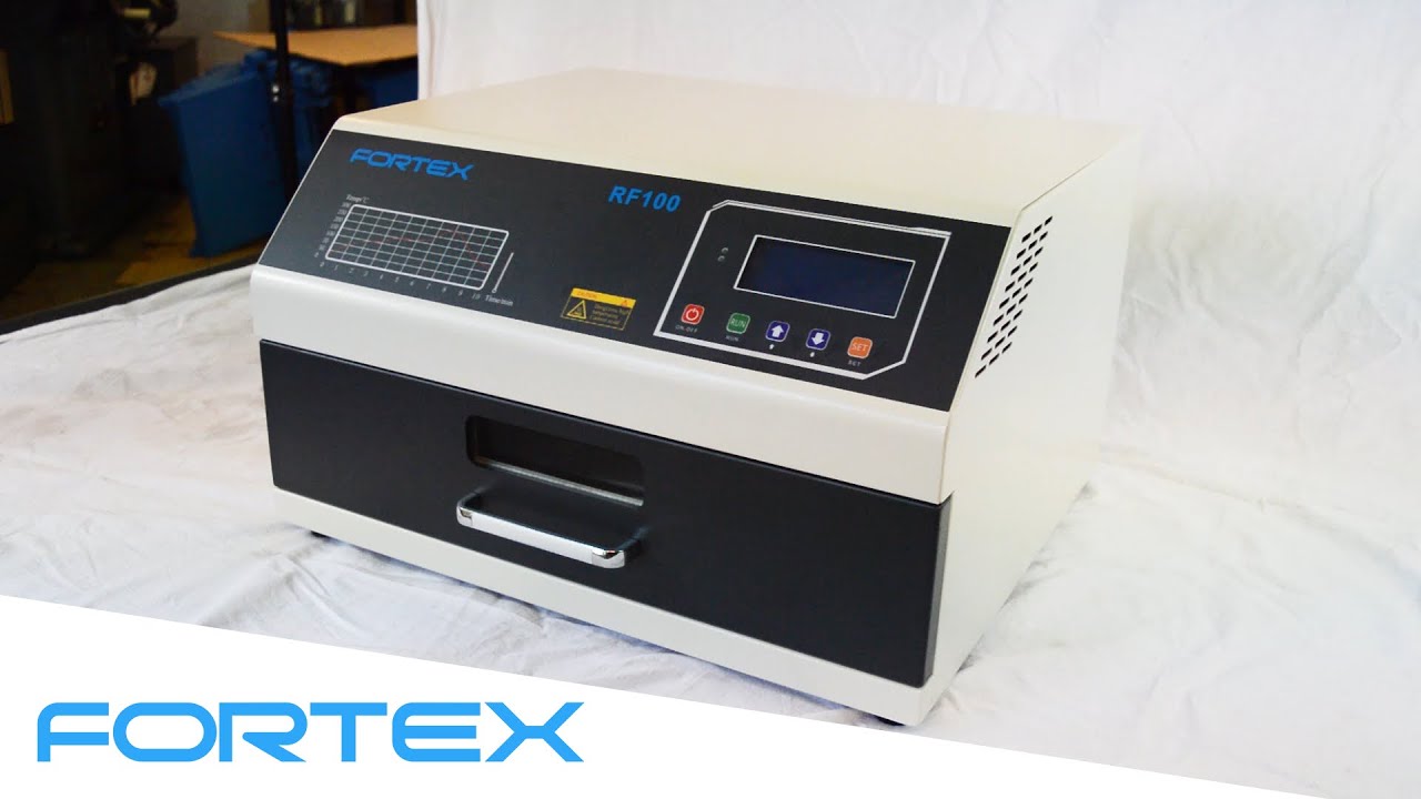 Reflow Oven Soldering Convection SMT Oven Model RF100 | Fortex