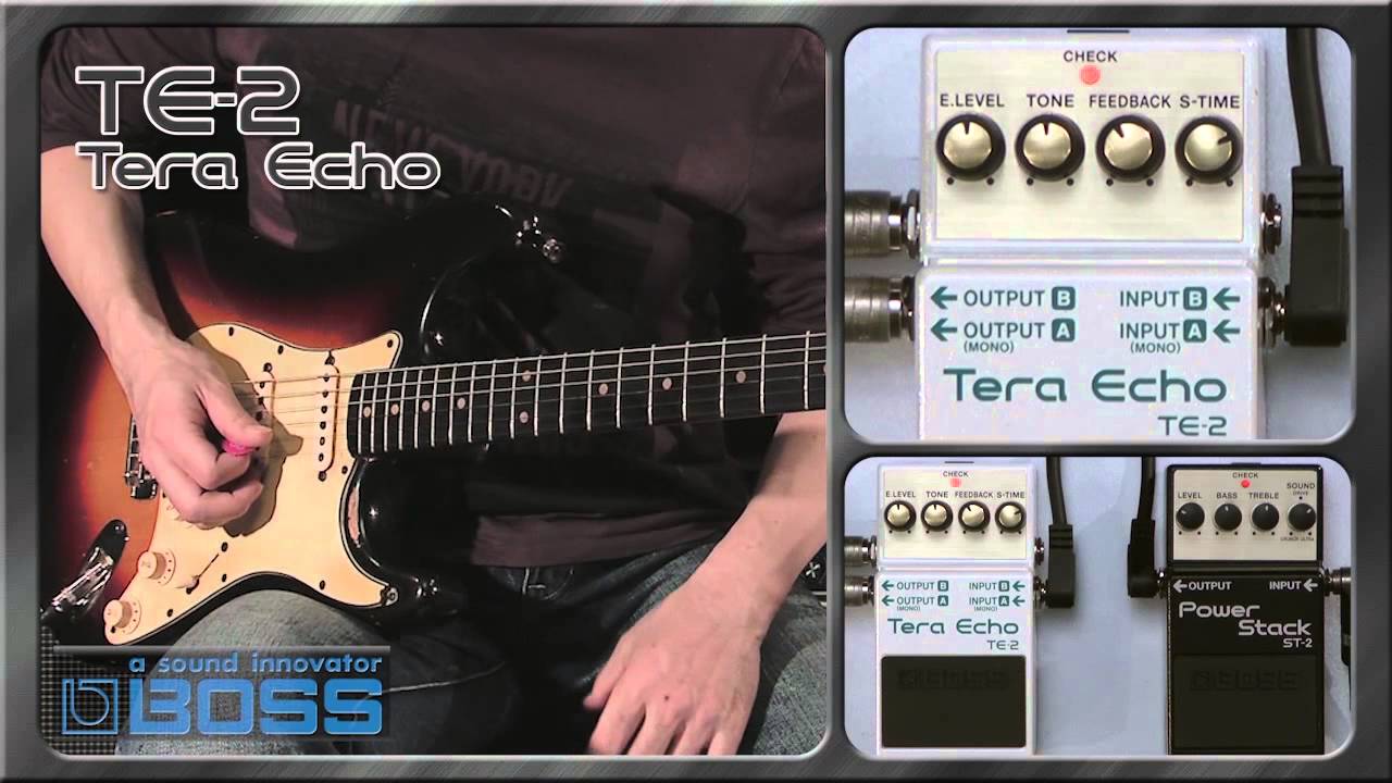 BOSS TE-2ムービー（ショートver.)