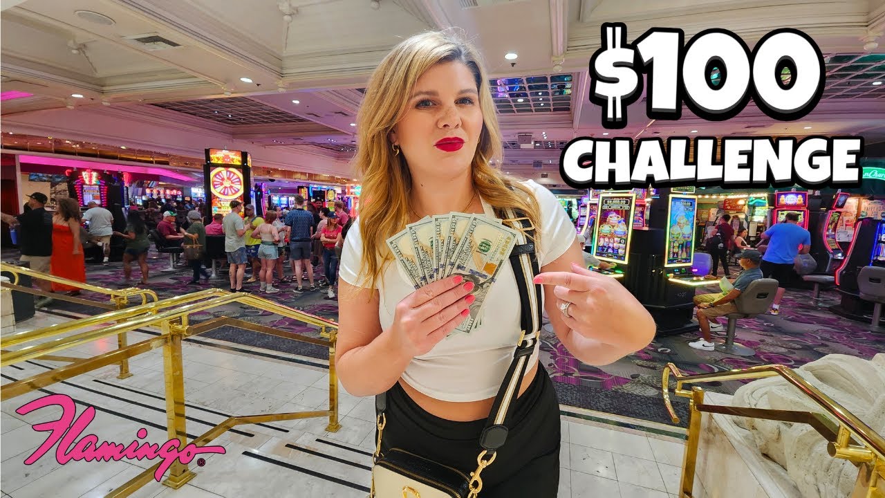 How Long Will $100 Last in Slot Machines at FLAMINGO Las Vegas!?