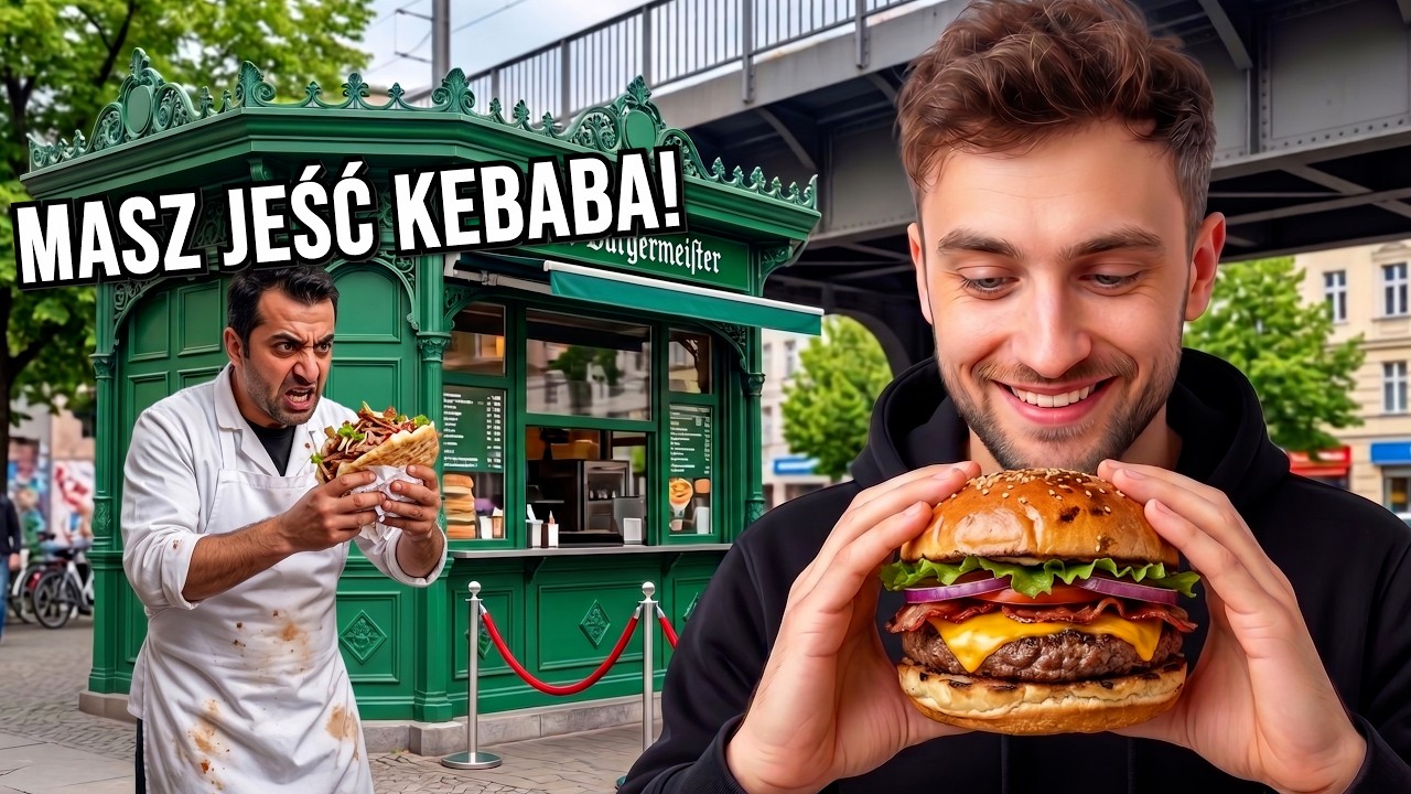 BURGERY w Berlinie są lepsze niż KEBABY?!