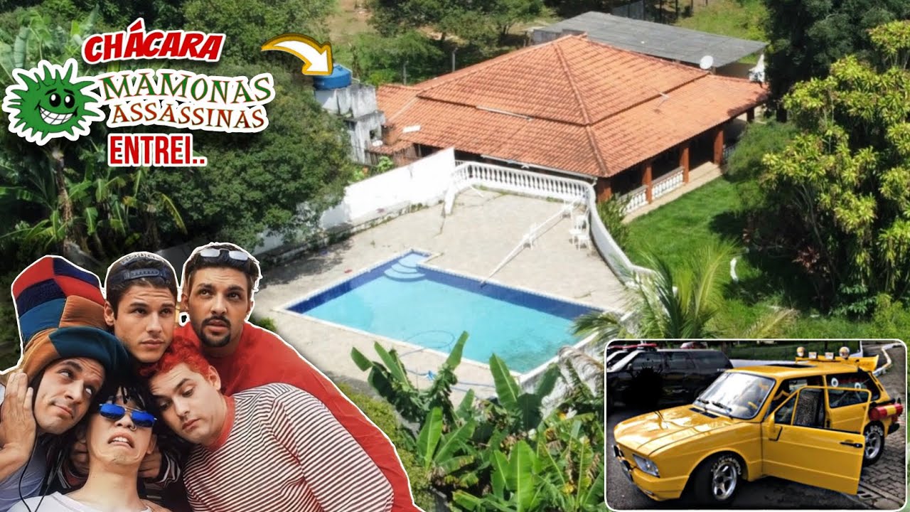 EXCLUSIVO : ENTREI na INCRÍVEL Chácara do  CANTOR DINHO dos MAMONAS ASSASSINAS