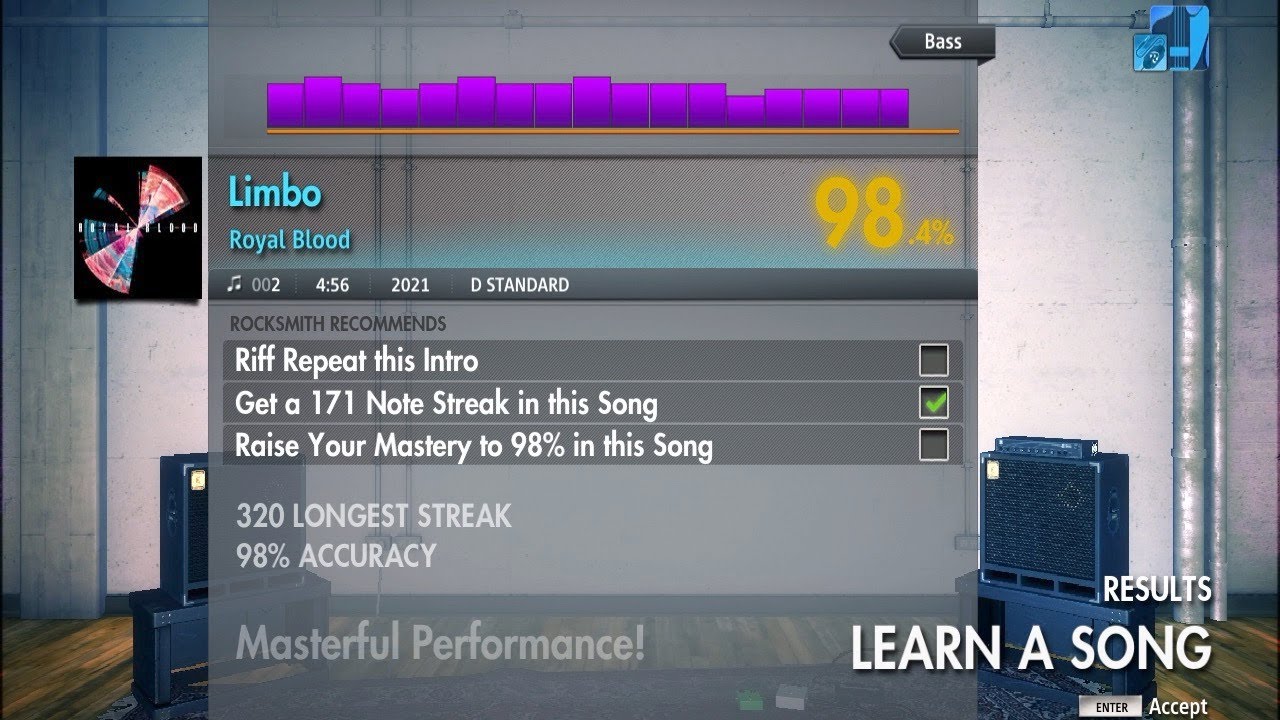 Limbo by Royal Blood - Bass - Rocksmith