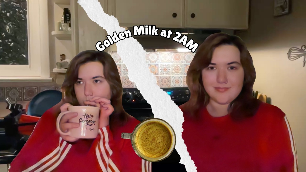 Let's make golden milk and yap