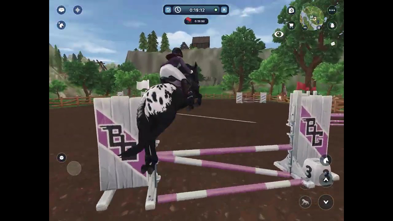 Show jumping with my horse 🫣