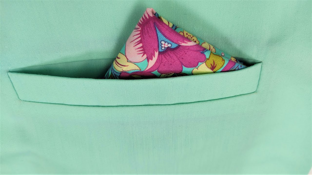 C&oacute;mo hacer bolsillo con ribete