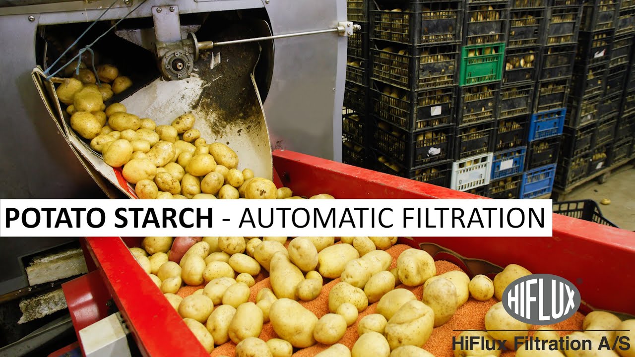 Potato starch filtration - Auto-line self-cleaning filter