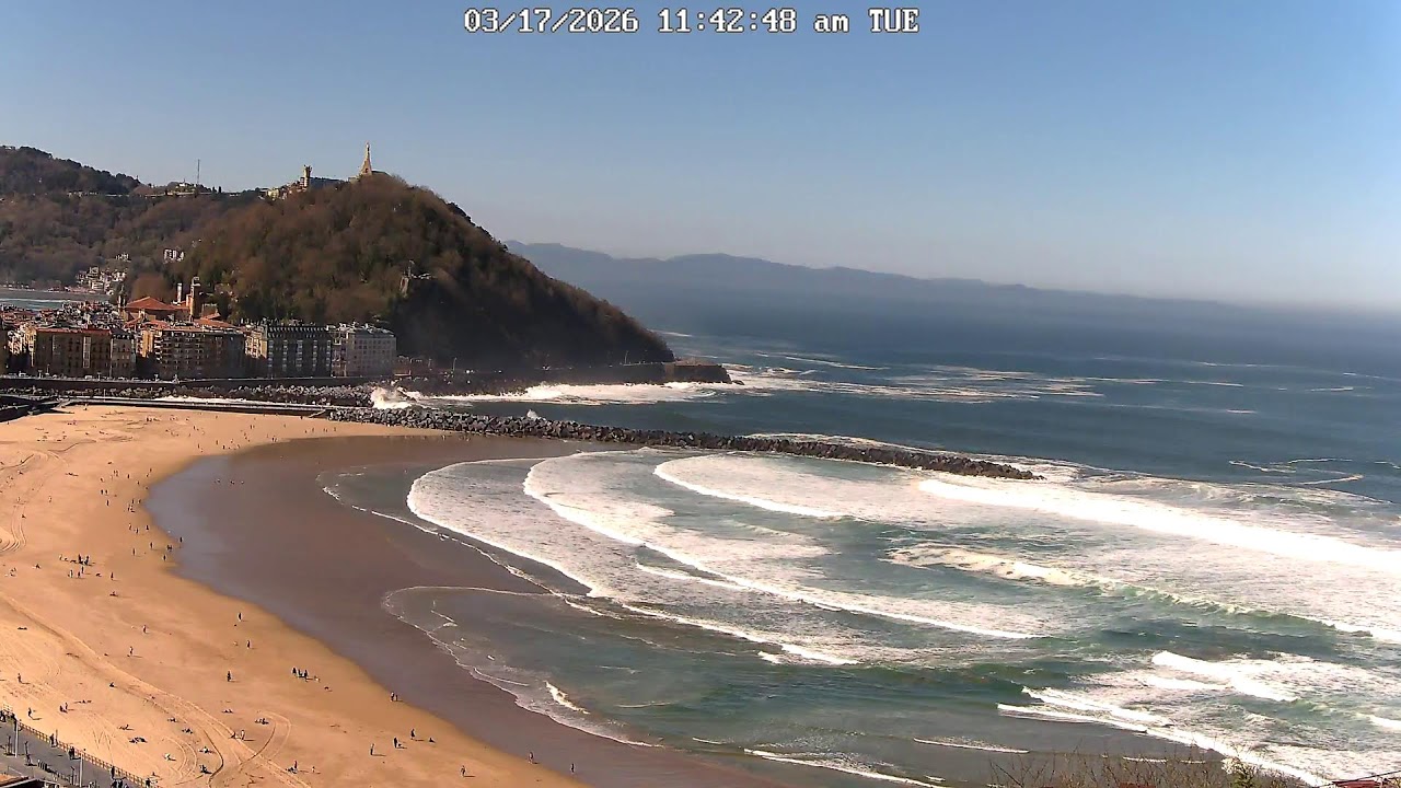 Webcam Zurriola 17/03/2026