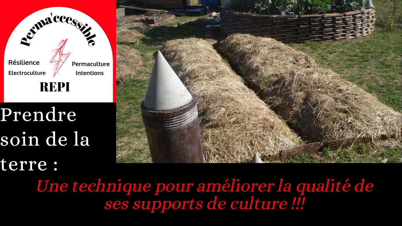 Aggradation des supports de cultures
