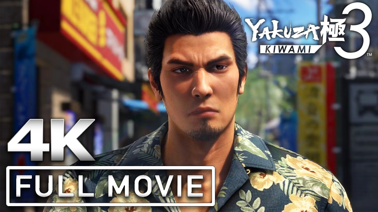 YAKUZA KIWAMI 3 All Cutscenes (Full Game Movie) 4K 60FPS Ultra HD