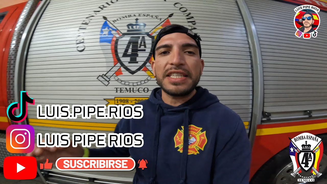 VLOG - CUARTA COMPAÑIA BOMBEROS TEMUCO (BOMBA ESPAÑA)