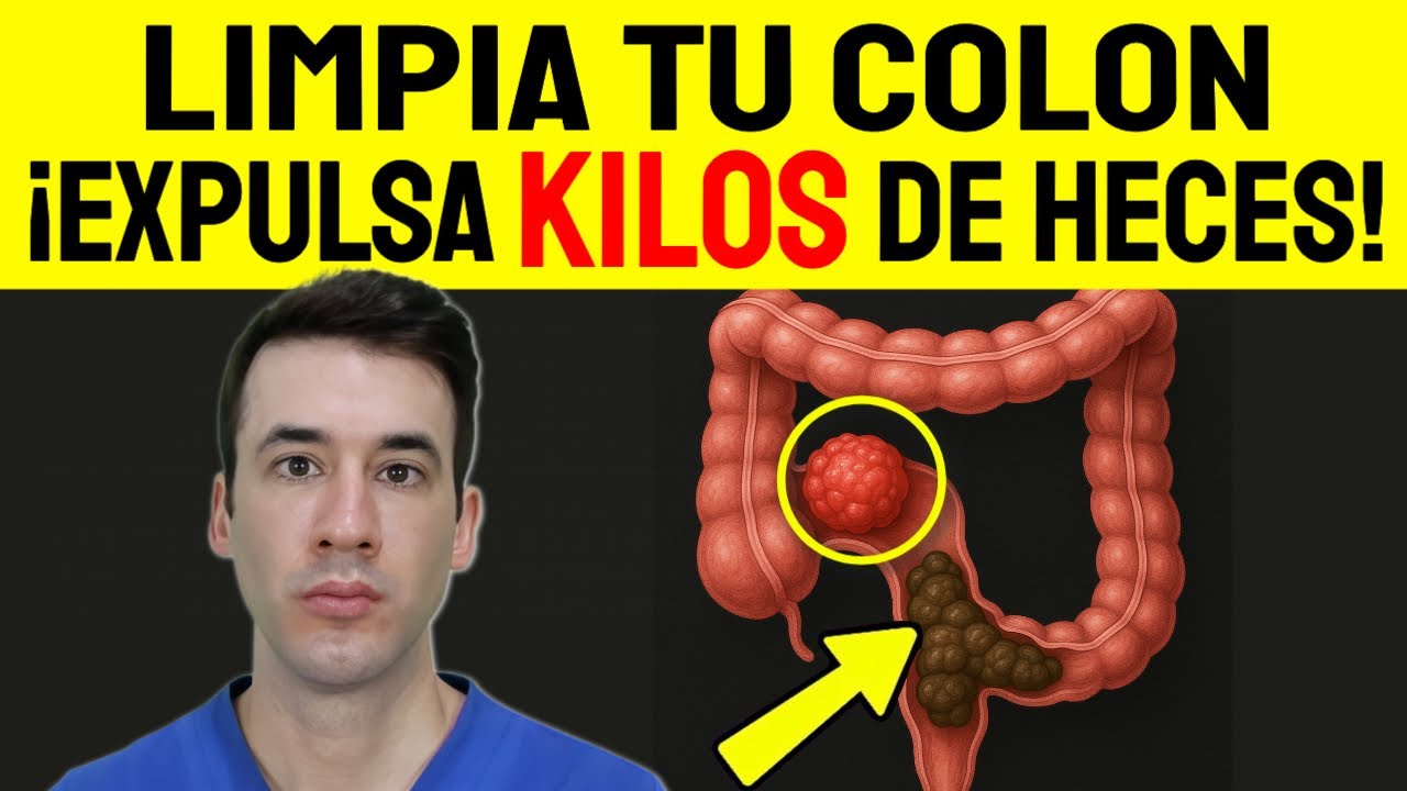 Limpia el COLON y Expulsa KILOS de HECES, gases y pedos de tu Intestino