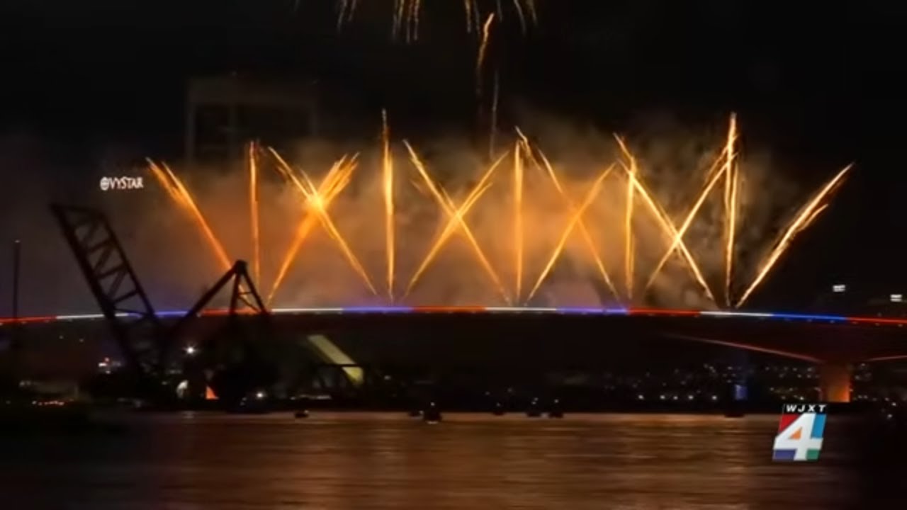 FIREWORKS EXTRAVAGANZA: Watch Jacksonville's display in the sky for the Fourth of July celebration