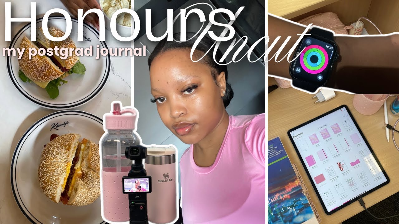 what honours at UCT is really like 📖 lectures, intense studying, productivity, yoga + more