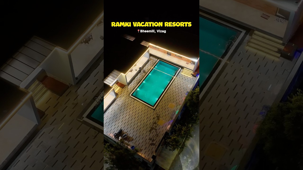 A Private Resort Stay near Bheemili 🤩 #vizag #ytshorts #shorts
