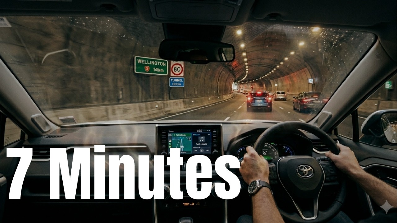 This Rural Expressway Has a Tunnel?! | POV Driving #pov #4k #rav4