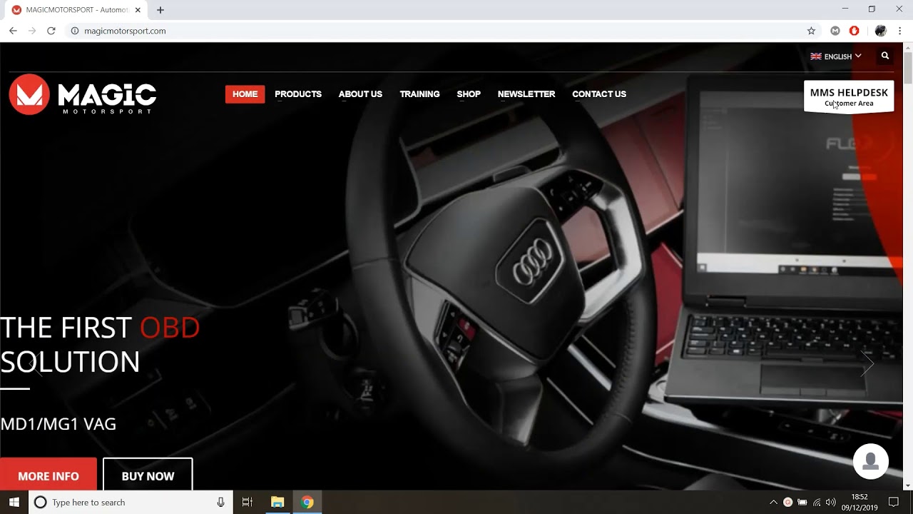 Tutorial: Downloading your Magic Motorsport Software