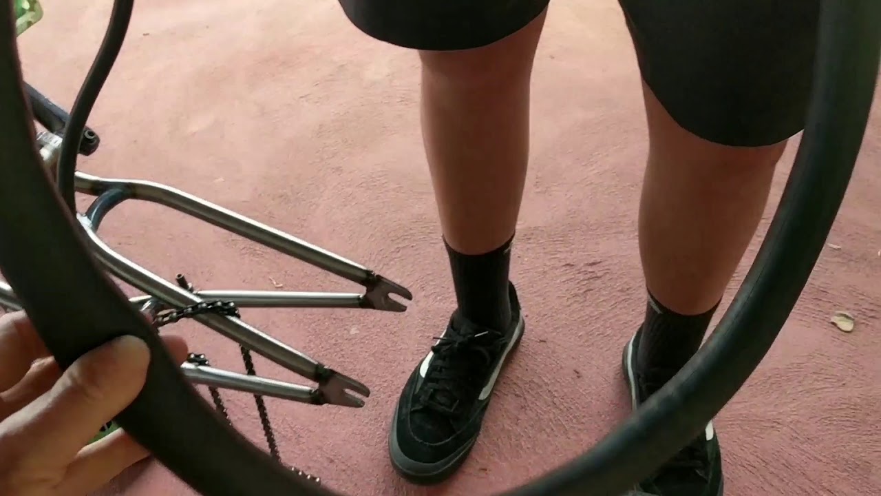 How to - Change a BMX bike tube