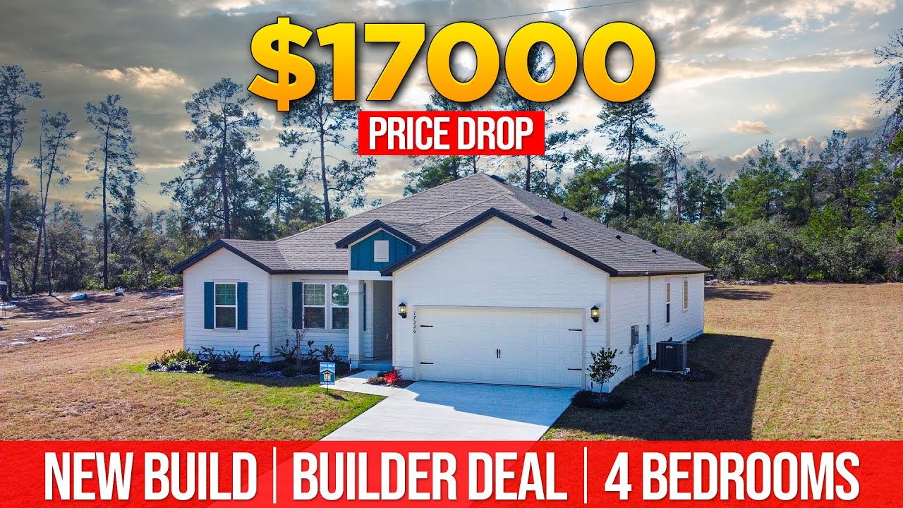 $17,000 PRICE DROP 🚨 4-Bedroom New Construction in Marion Oaks