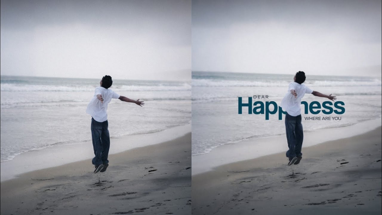 How to Add Cinematic Text in Photos – Easy Mobile Tutorial 📱