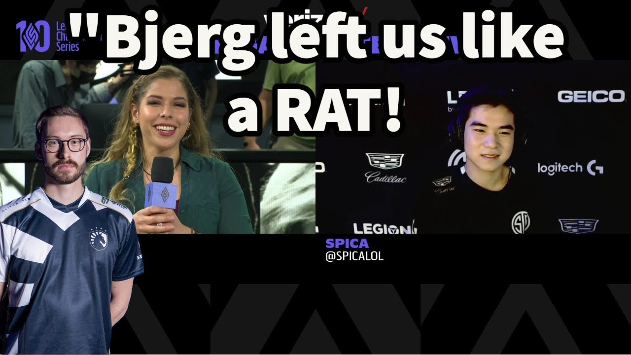 TSM Spica On His Relationship With Bjergsen After He Left TSM!!