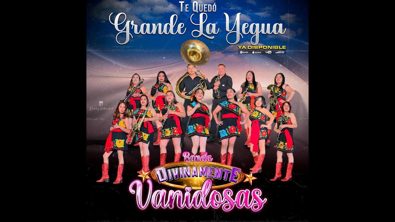 TE QUEDO GRANDE LA YEGUA | BANDA DIVINAMENTE VANIDOSAS