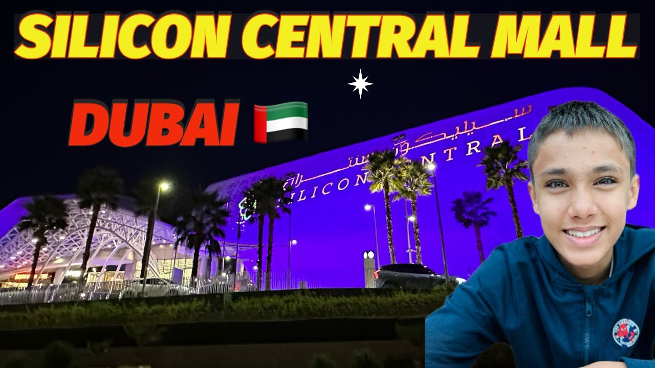 Торговый центр Silicon Central | Dubai Silicon Oasis | Пешеходная экскурсия в формате 4K