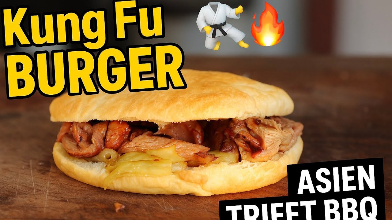 Kung Fu Burger 🥋🐤 &ndash; Ente trifft Hoisin-Sauce | London Streetfood Style!
