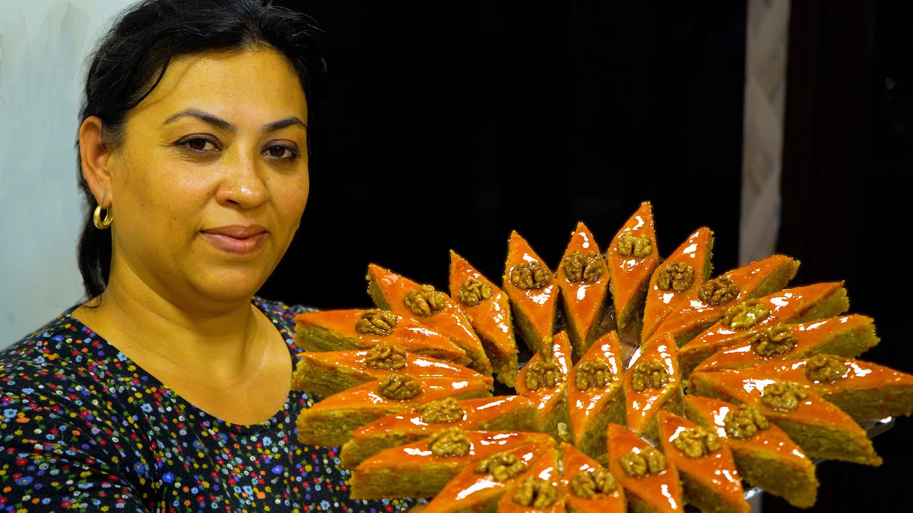 Мы испекли пахлаву и отправили ее нашим фанатам в Германию! Азербайджанская национальная кухня!